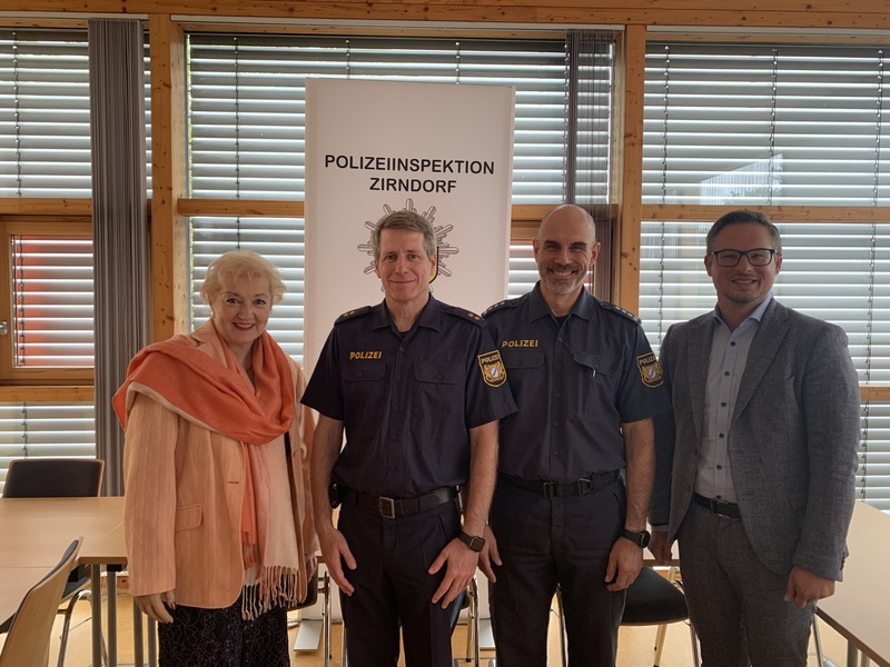 Besuch der PI Zirndorf, die auch für den Landkreis Fürth zuständig ist, zusammen mit meiner Landtagskollegin Petra Guttenberger. Foto: Sandra Belatschek/ Büro Stieglitz